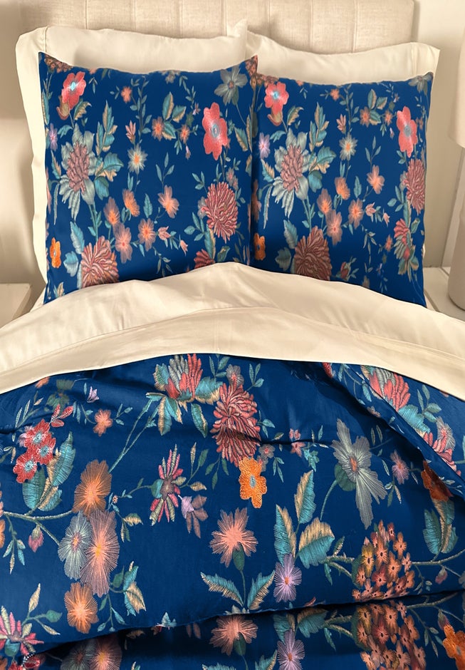 Embroidered Printed 3-Pc. Comforter Set image number 2