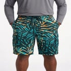 8" Flex Cargo Swim Trunks image number 1