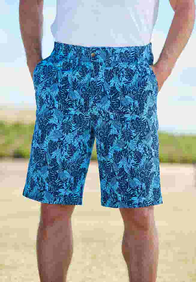 10" Flex Full-Elastic Waist Chino Shorts image number 4