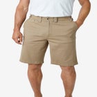 10" Flex Full-Elastic Waist Chino Shorts image number null