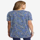 Stretch Cotton Square Neck Tunic image number null