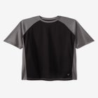 Cling-Free Raglan Short Sleeve Swim Shirt image number null