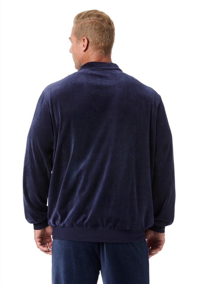 Velour Full-Zip Jacket image number 3