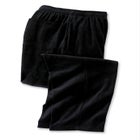 Velour Open-Bottom Sweatpants image number null