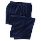 Velour Open-Bottom Sweatpants image number null