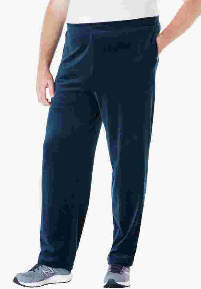 Velour Open Bottom Pants image number 0
