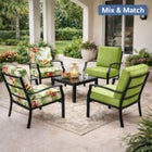 BH Outdoor Performance 2-Section Deep Seating Cushion image number null