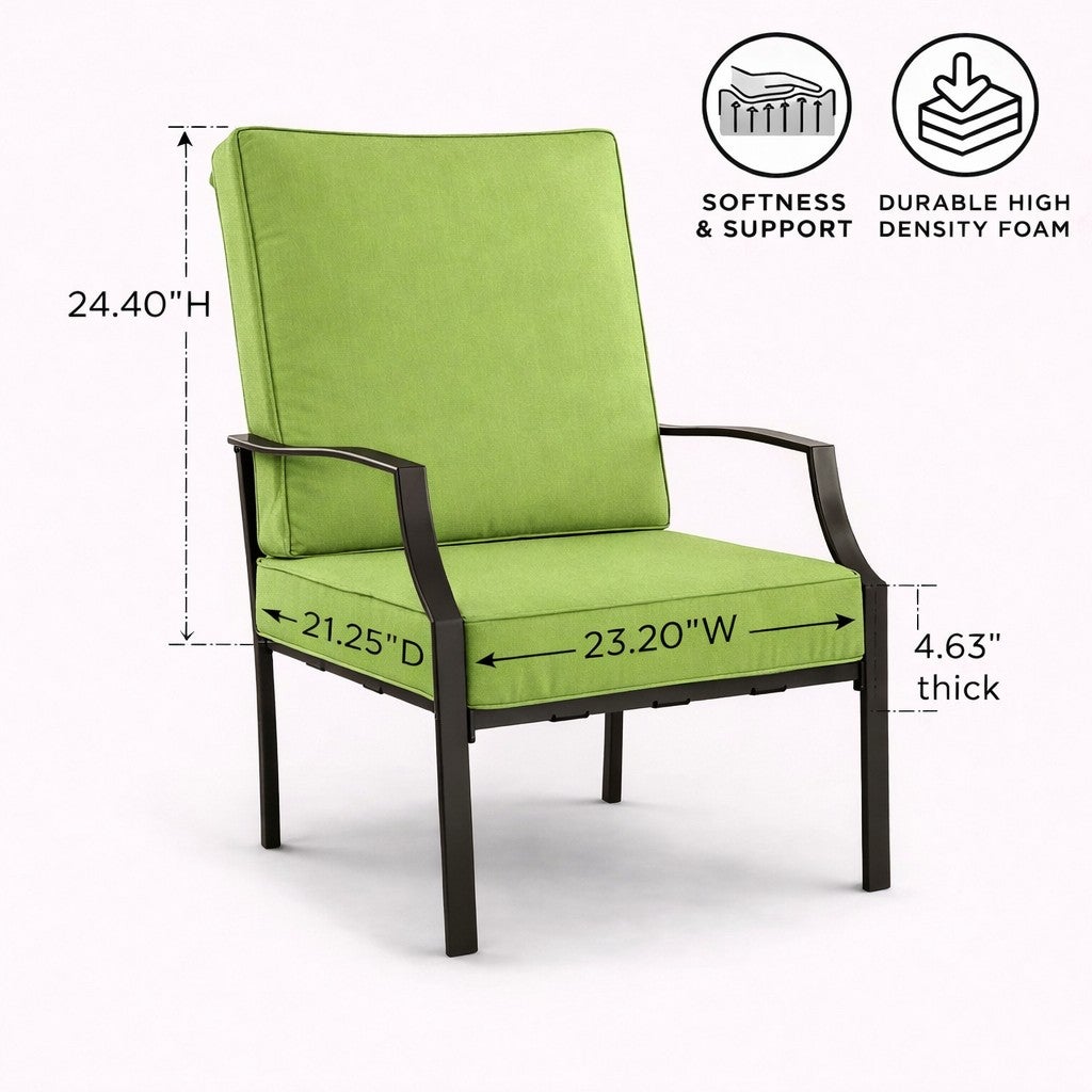 BH Outdoor Performance 2-Section Deep Seating Cushion image number 0