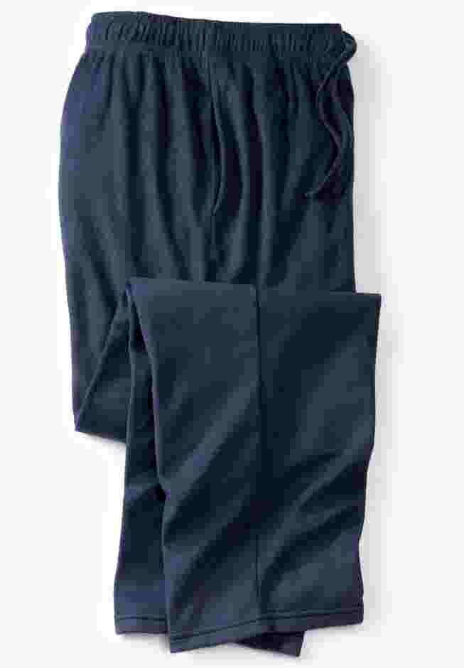 Solid Microfleece Pajama Pants image number 0