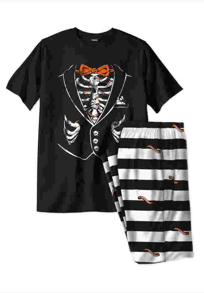 Lightweight Cotton Novelty PJ Set image number 0