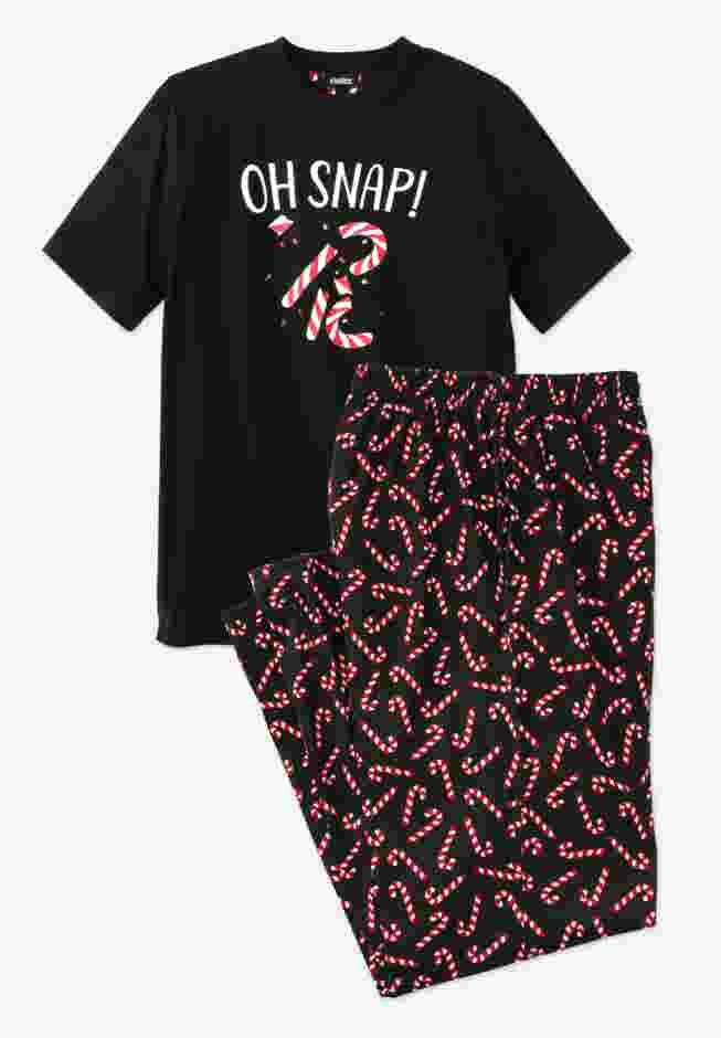 Lightweight Cotton Novelty PJ Set image number 0