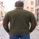 Patch Sweater with Mock Neck image number 2