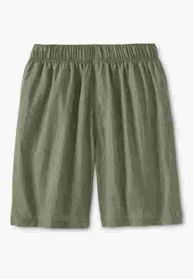 Solid 8" Swim Trunks image number 0