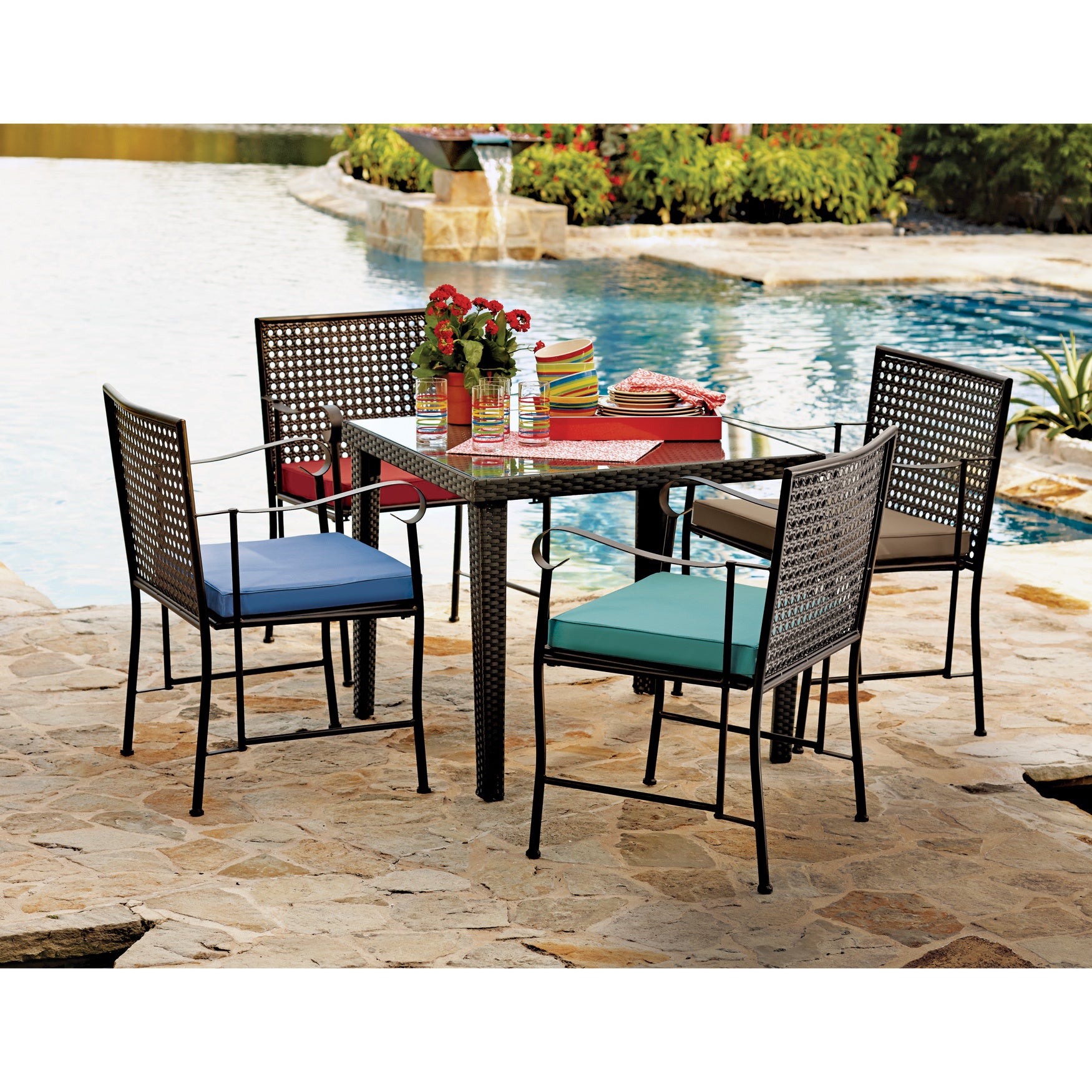 400 lbs. Weight Capacity Folding Chair with Cushion image number 2