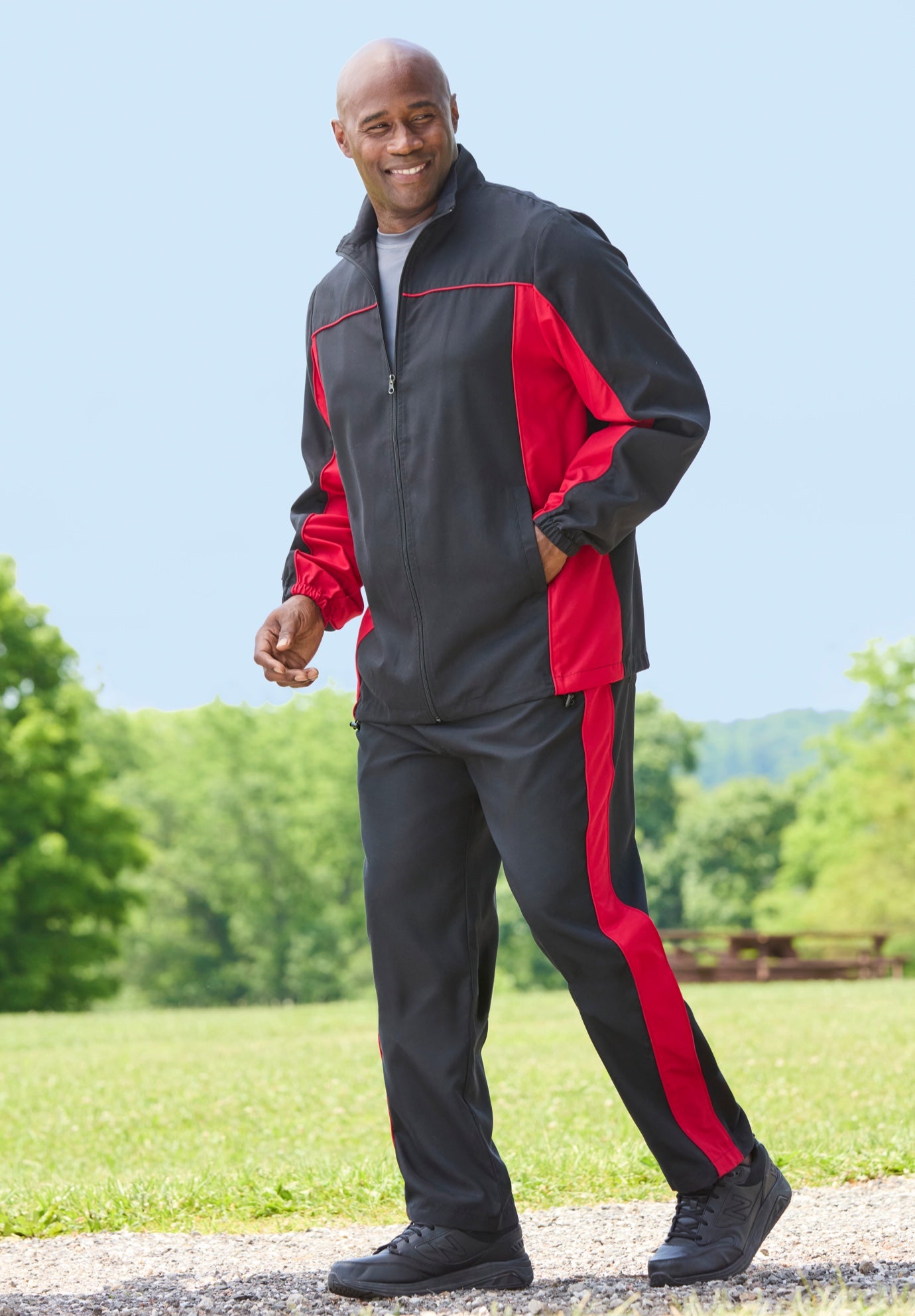 Long Sleeve Colorblock Tracksuit image number 2