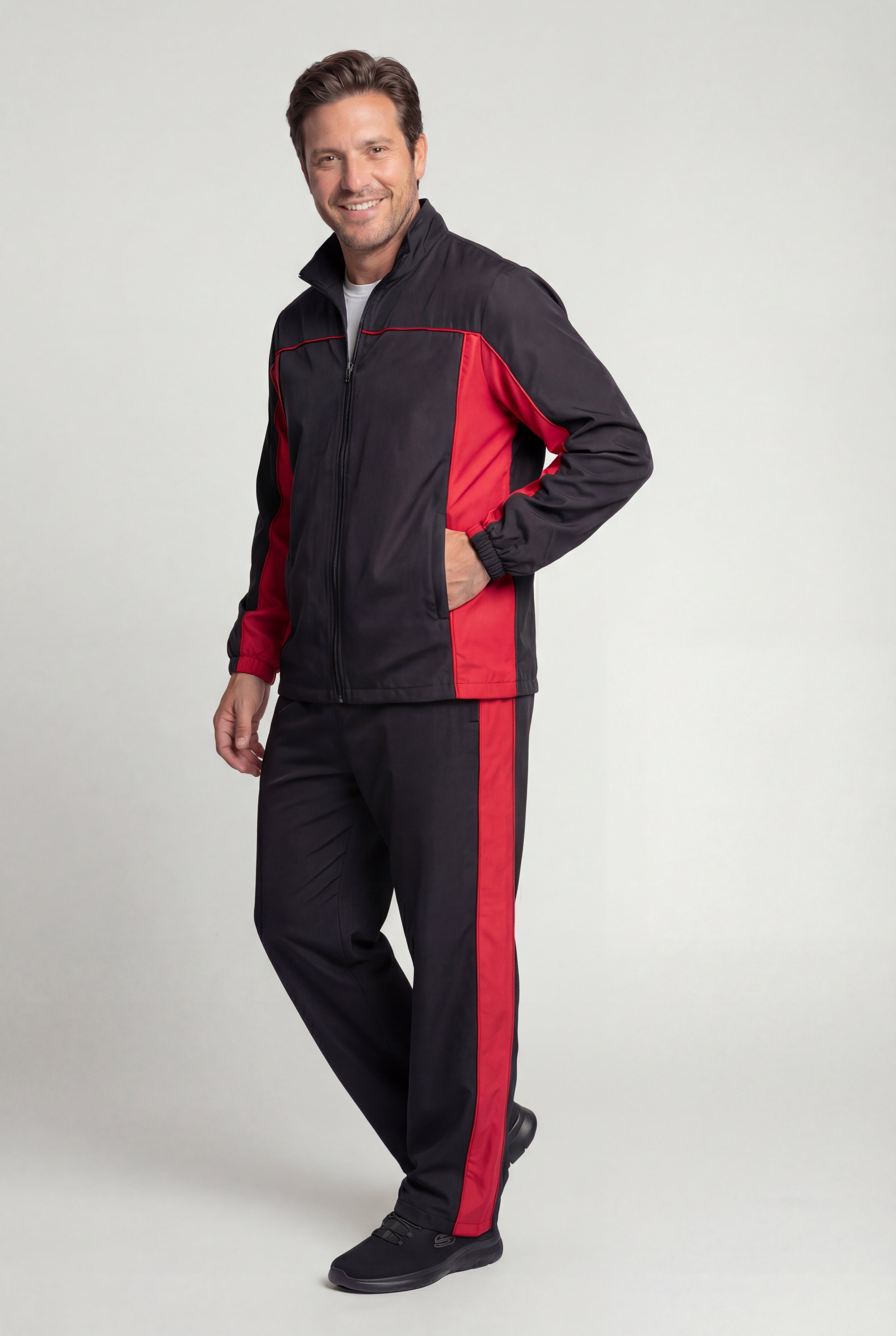 Long Sleeve Colorblock Tracksuit image number 0