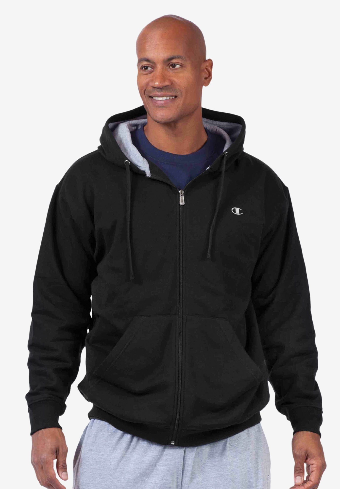 Champion® Zip-Front Fleece Hoodie image number 0