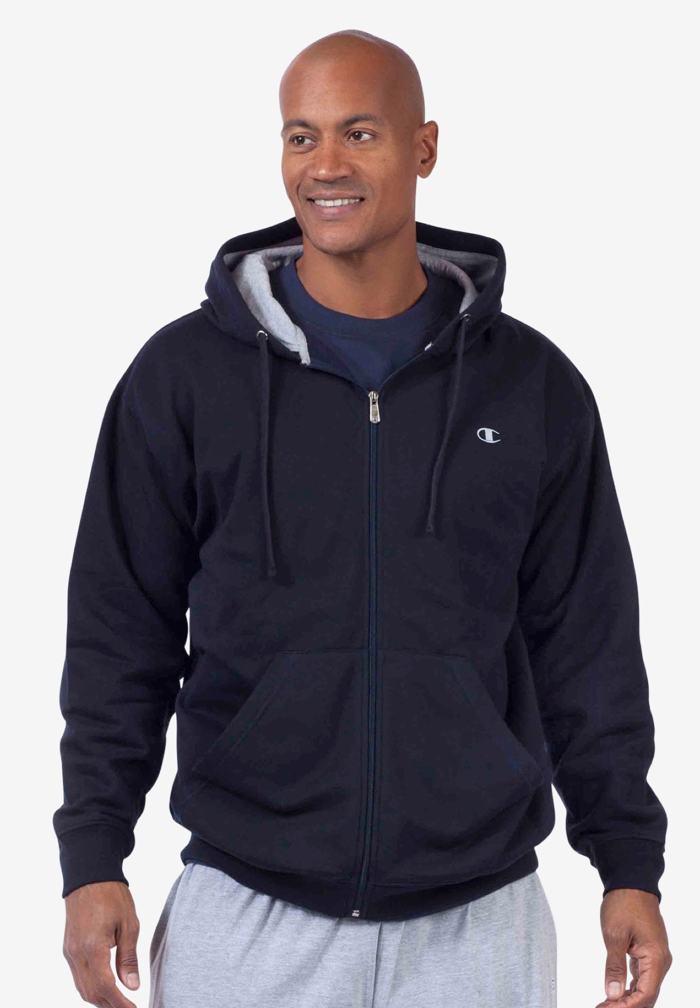 Champion® Zip-Front Fleece Hoodie image number 0