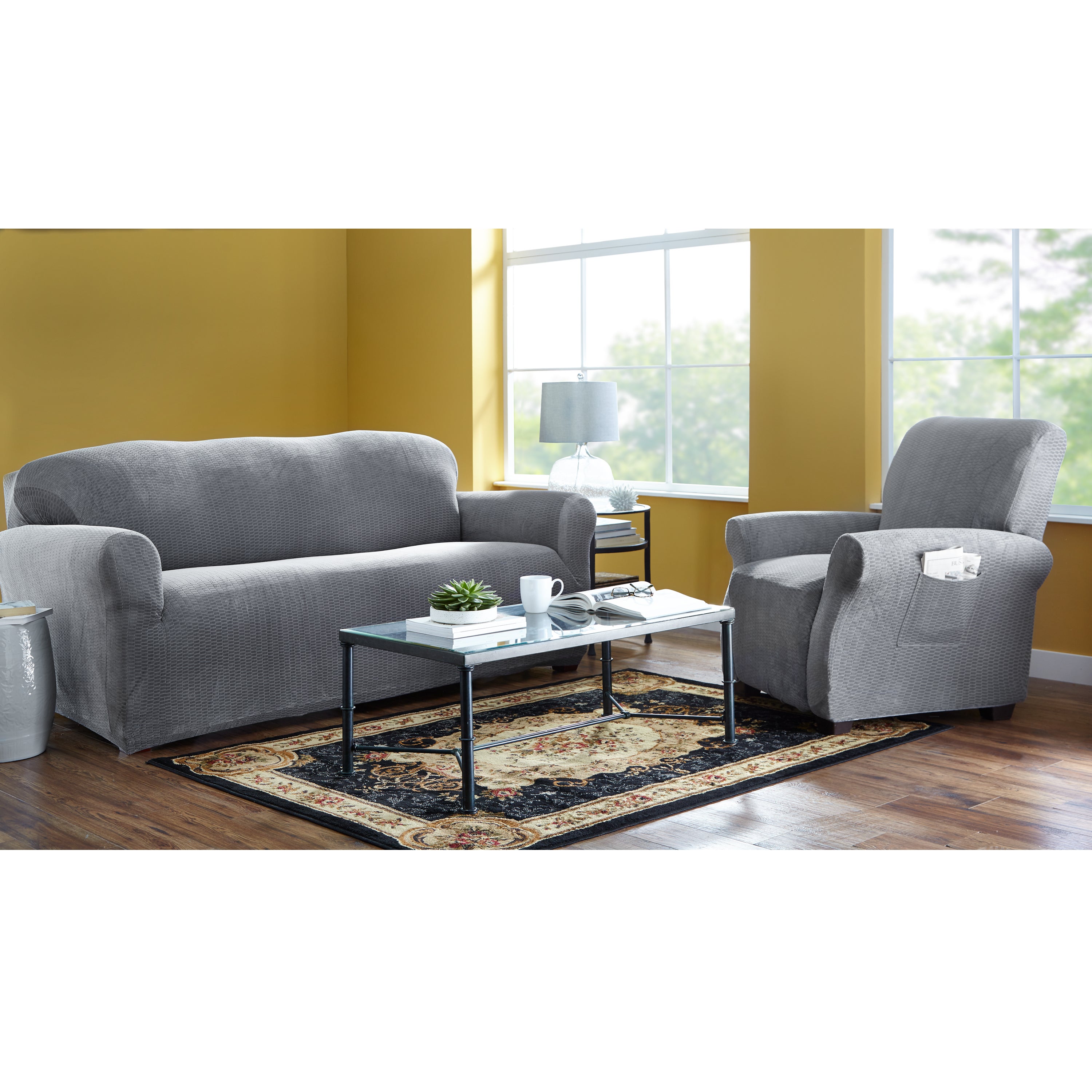 BH Studio Brighton Stretch Sofa Slipcover image number 3