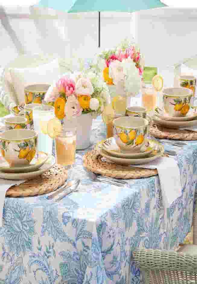 16-Pc. Lemon Dinnerware Set image number 2