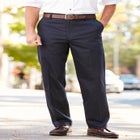 Signature Lux Flat Front Pant image number null