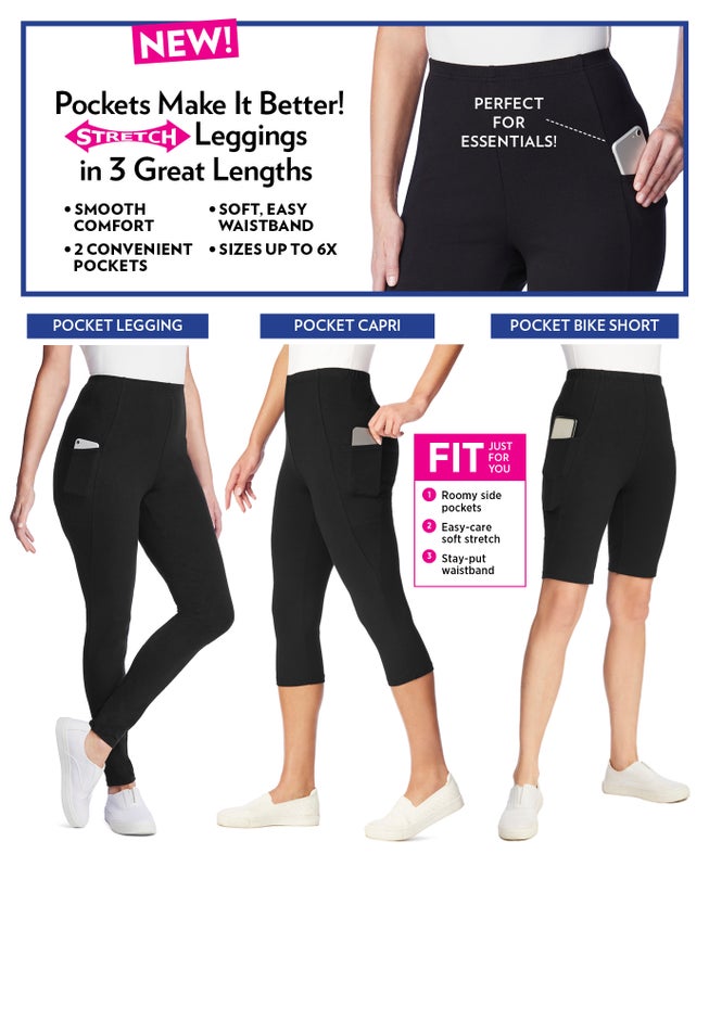 Stretch Cotton Pocket Bike Short image number 3