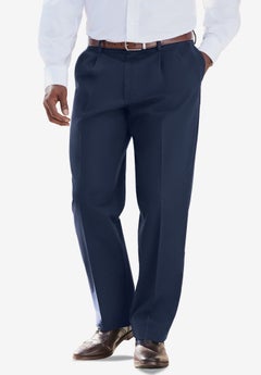 big and tall navy blue dress pants Suit Trousers for Tall Men in True Navy 32 / 40 / True Navy