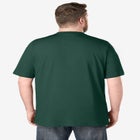 Shrink-Less Lightweight Henley T-Shirt image number null
