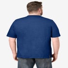 Shrink-Less Lightweight Henley T-Shirt image number null