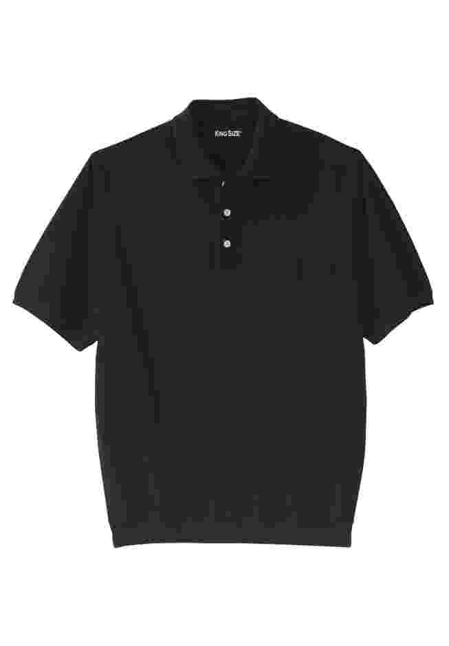No Tuck Pocket Shrink-Less™ Cotton Polo Shirt image number 0