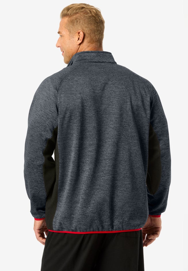 Champion&reg; Fleece Zip Track Jacket image number 1