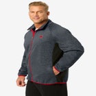 Champion&reg; Fleece Zip Track Jacket image number null