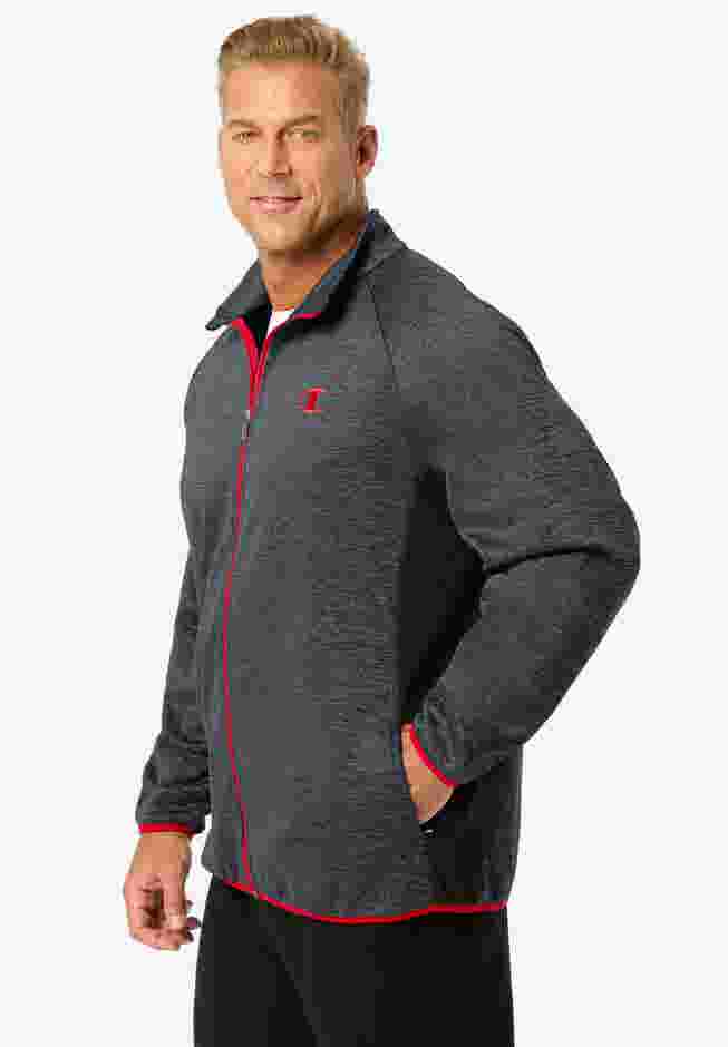 Champion Fleece Zip Track Jacket image number 2