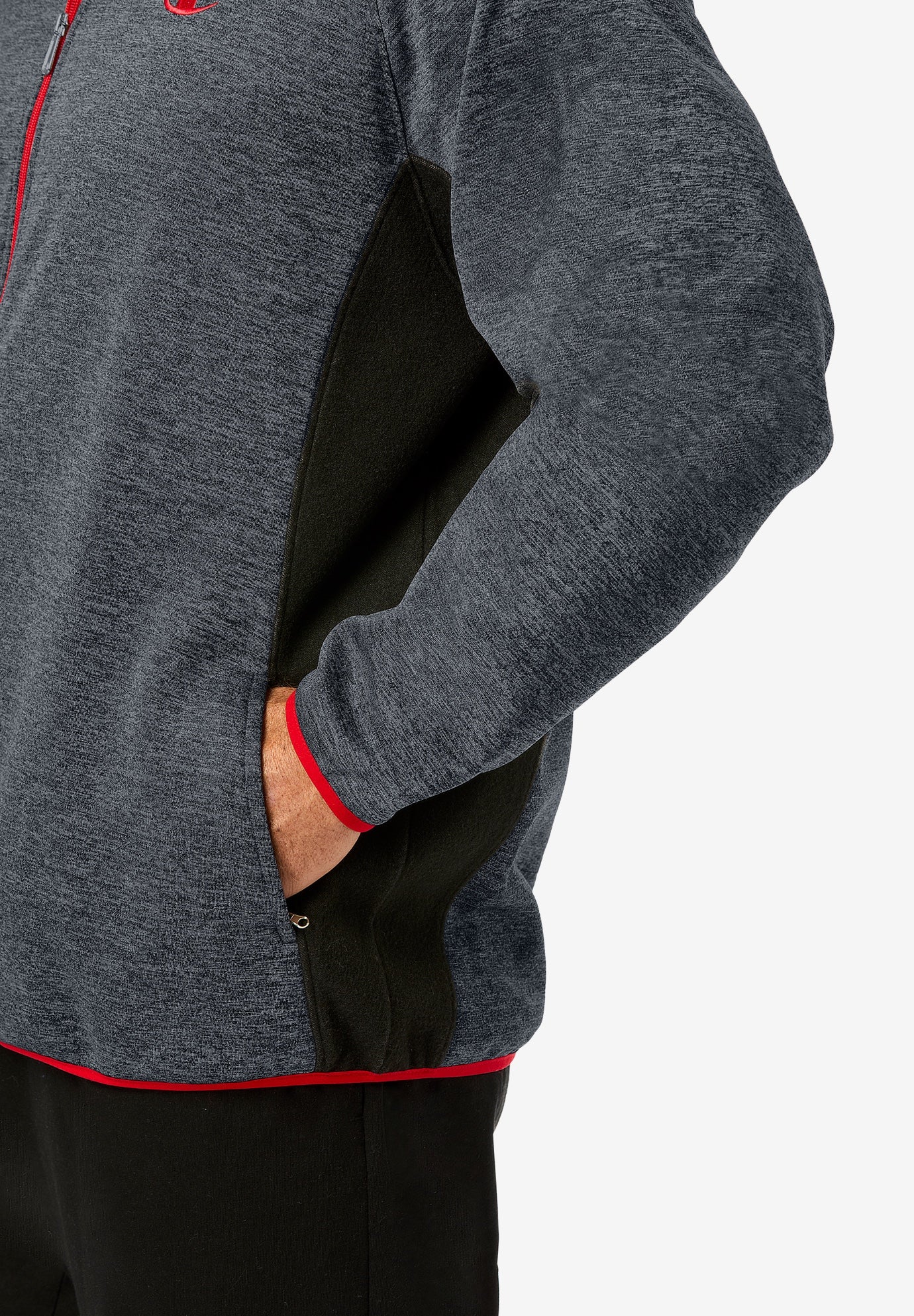 Champion&reg; Fleece Zip Track Jacket image number 3