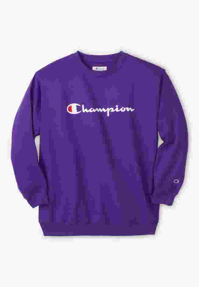 Champion® Script Logo Crewneck image number 0