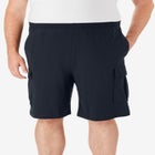 Lightweight Jersey Cargo Shorts, 3-Pack image number null