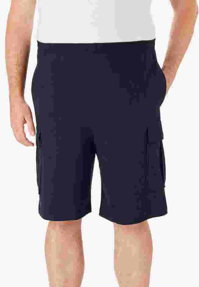 Lightweight Jersey Cargo Shorts, 3-Pack image number 4
