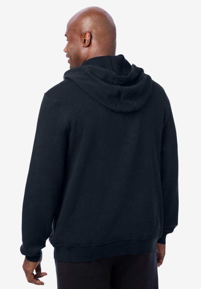 Heavyweight Double Knit Pullover Hoodie image number 2