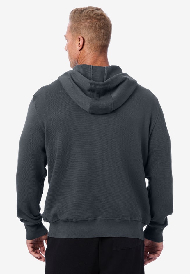 Heavyweight Double Knit Zip Hoodie image number 3