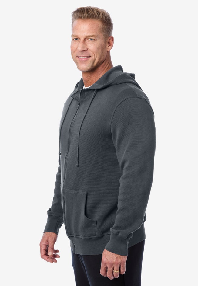 Heavyweight Double Knit Zip Hoodie image number 2