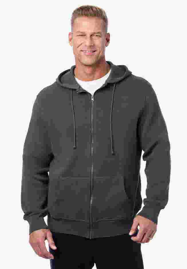 Heavyweight Double Knit Zip Hoodie image number 3