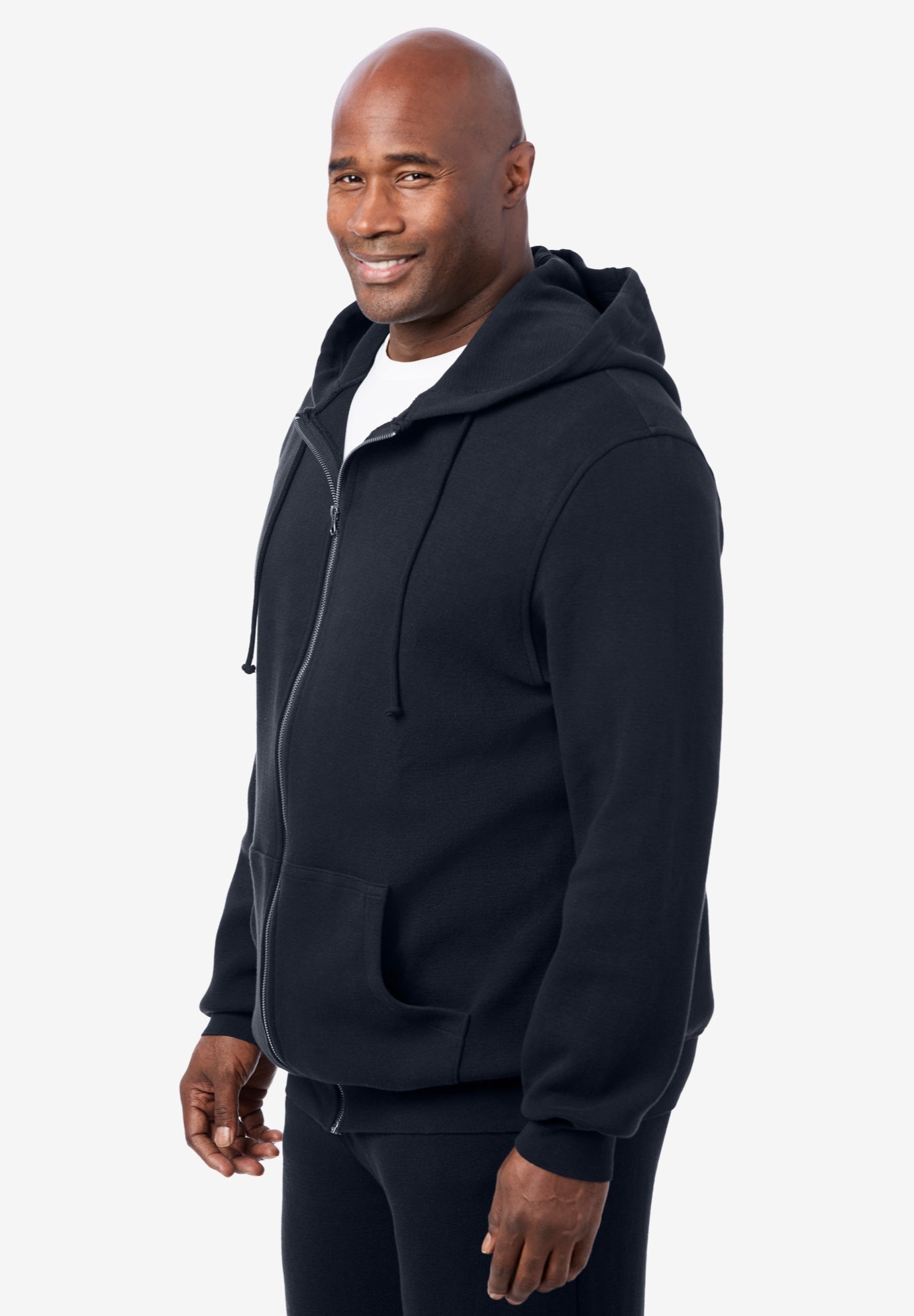 Heavyweight Double Knit Zip Hoodie image number 1