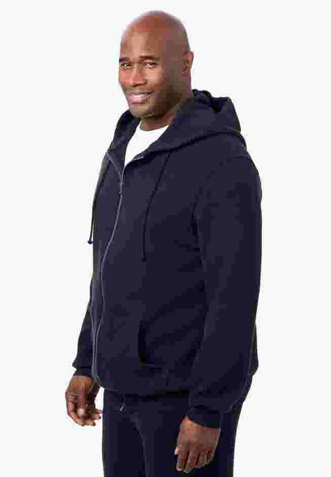 Heavyweight Double Knit Zip Hoodie image number 2