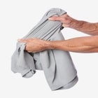 Lightweight Stretch Mesh Piqué Button Down Shirt image number null