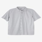 Lightweight Stretch Mesh Piqué Button Down Shirt image number null