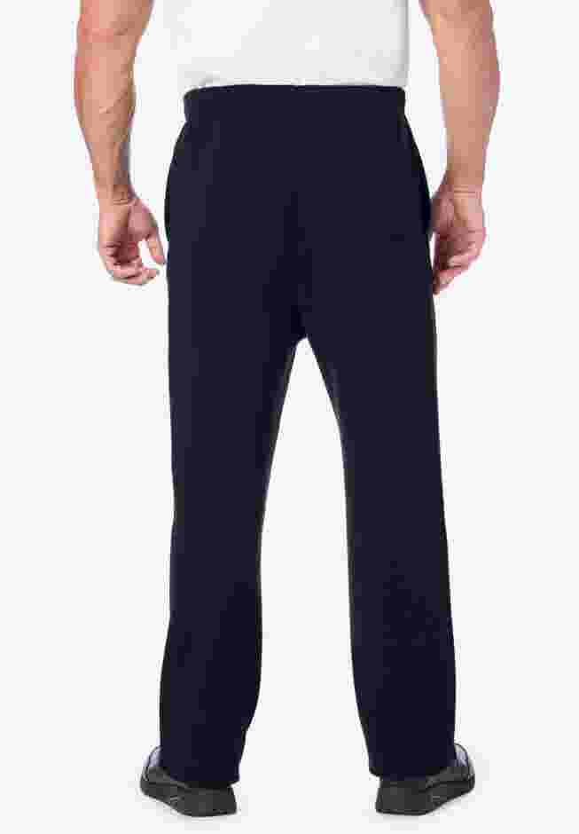 Heavyweight Double Knit Open Bottom Sweatpants image number 1