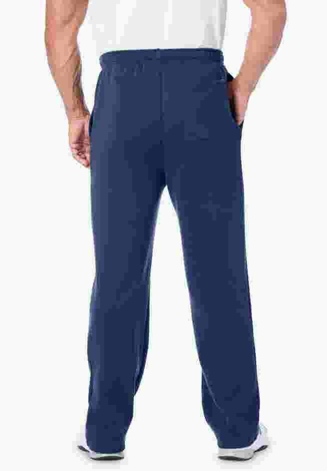 Heavyweight Double Knit Open Bottom Sweatpants image number 1