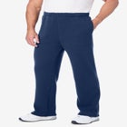 Heavyweight Double Knit Open Bottom Sweatpants image number null