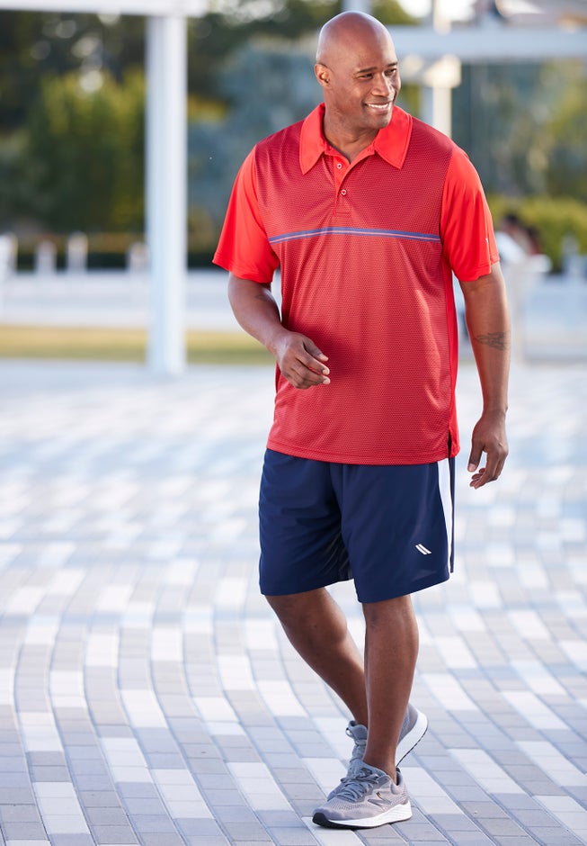 Performance Mesh Side Panel Shorts image number 3