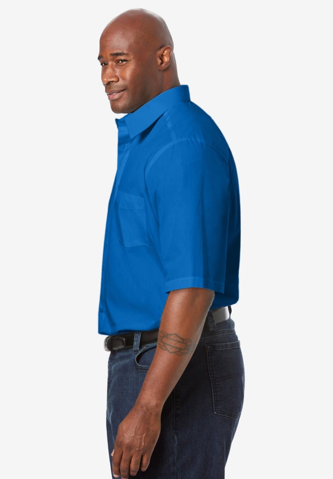 Wrinkle-Free Short-Sleeve Dress Shirt image number 2